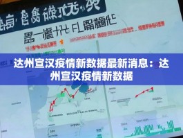 达州宣汉疫情新数据最新消息：达州宣汉疫情新数据