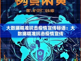 大数据精准抗击疫情宣传标语：大数据精准抗击疫情宣传