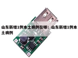 山东新增1例本土病例在哪；山东新增1例本土病例