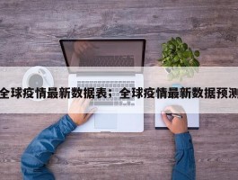 全球疫情最新数据表；全球疫情最新数据预测