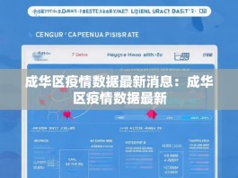 成华区疫情数据最新消息：成华区疫情数据最新