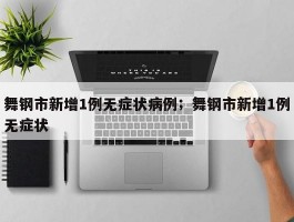 舞钢市新增1例无症状病例；舞钢市新增1例无症状