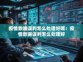 疫情数据误判怎么处理好呢：疫情数据误判怎么处理好