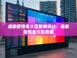 成都疫情各大区数据统计：成都疫情各大区数据
