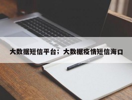 大数据短信平台；大数据疫情短信海口