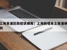 上海青浦区新冠状病毒；上海新增本土青浦病例