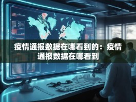 疫情通报数据在哪看到的：疫情通报数据在哪看到