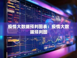 疫情大数据预判图表：疫情大数据预判图