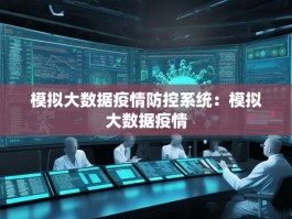 模拟大数据疫情防控系统：模拟大数据疫情