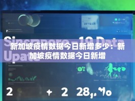 新加坡疫情数据今日新增多少：新加坡疫情数据今日新增