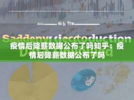 疫情后降薪数据公布了吗知乎：疫情后降薪数据公布了吗
