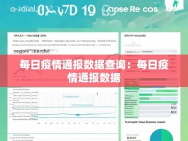 每日疫情通报数据查询：每日疫情通报数据