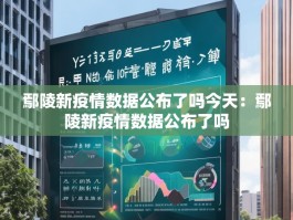 鄢陵新疫情数据公布了吗今天：鄢陵新疫情数据公布了吗