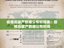 疫情后破产数据公布时间表：疫情后破产数据公布时间