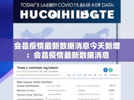 会昌疫情最新数据消息今天新增：会昌疫情最新数据消息