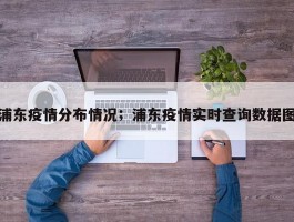 浦东疫情分布情况；浦东疫情实时查询数据图