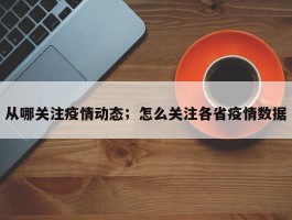 从哪关注疫情动态；怎么关注各省疫情数据
