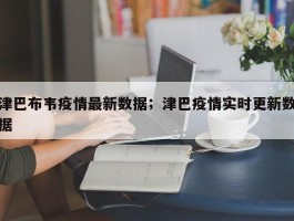 津巴布韦疫情最新数据；津巴疫情实时更新数据