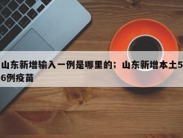 山东新增输入一例是哪里的；山东新增本土56例疫苗