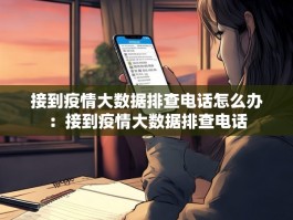 接到疫情大数据排查电话怎么办：接到疫情大数据排查电话