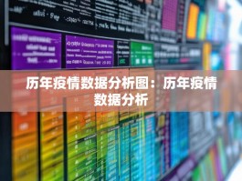 历年疫情数据分析图：历年疫情数据分析