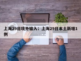 上海29日境外输入；上海29日本土新增1例