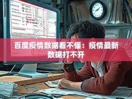 百度疫情数据看不懂：疫情最新数据打不开