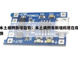 本土病例新增趋势；本土病例有新增吗现在疫情