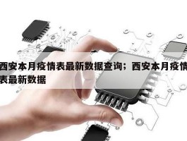 西安本月疫情表最新数据查询；西安本月疫情表最新数据