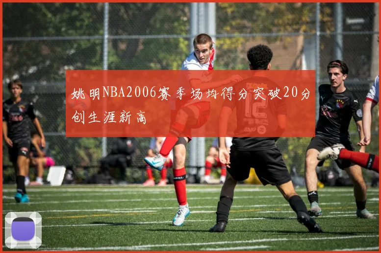 姚明NBA2006赛季场均得分突破20分创生涯新高